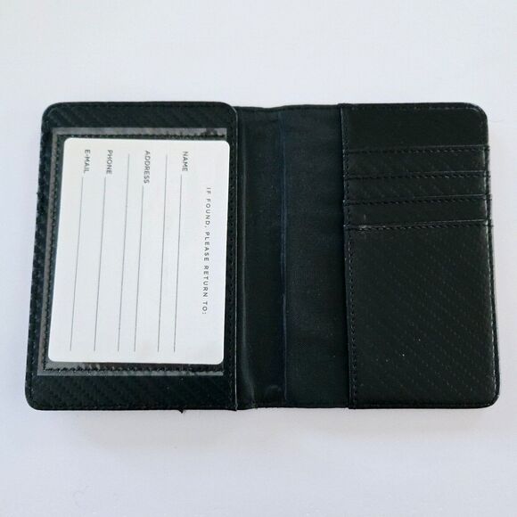 G-Force RFID Blocking Passport Wallet Holder ID Case Black - Picture 2 of 6